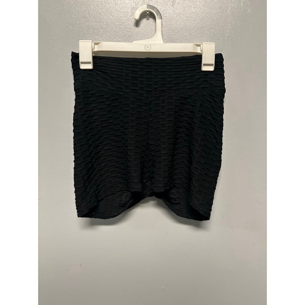 Women's READY TO GO Black Athletic Shorts Size Large - Picture 1 of 4